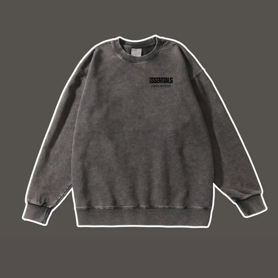 Vintage Essentials Hoodie 420g Cotton Sweatshirt