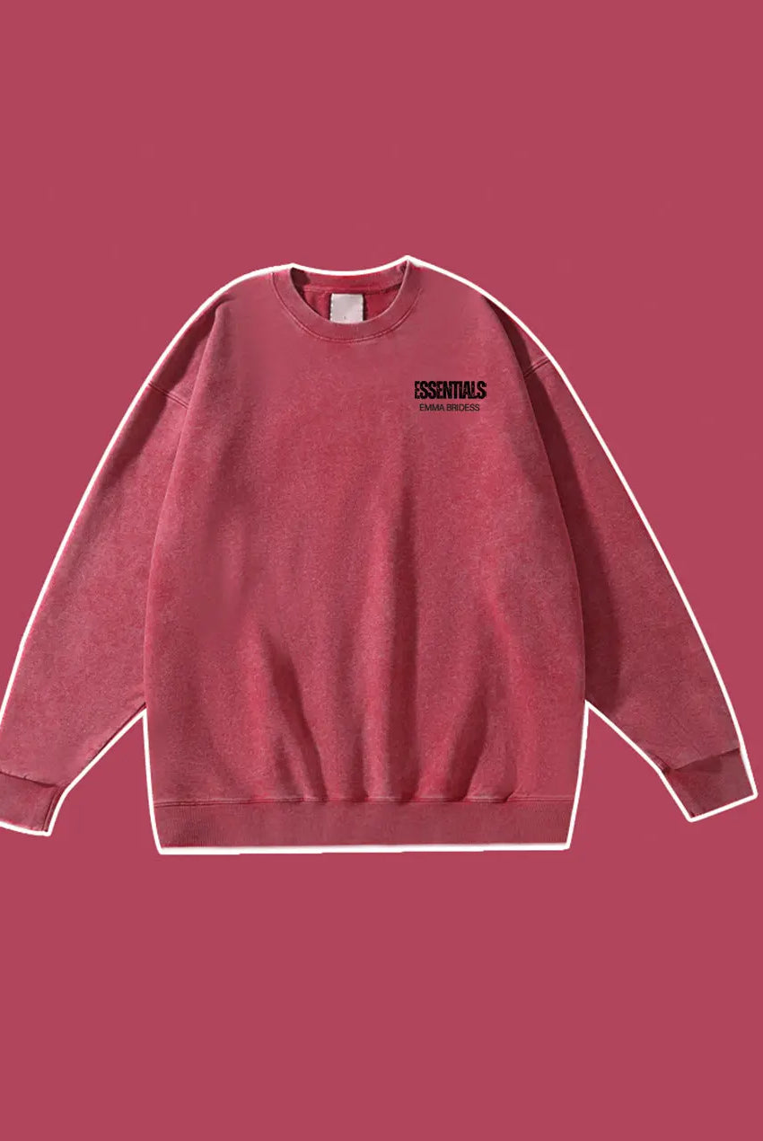 Vintage Essentials Hoodie 420g Cotton Sweatshirt