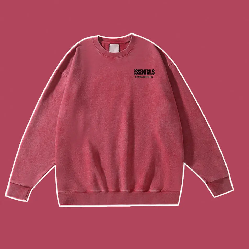 Vintage Essentials Hoodie 420g Cotton Sweatshirt