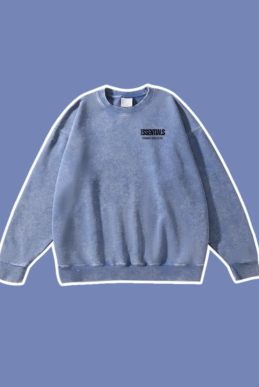 Vintage Essentials Hoodie 420g Cotton Sweatshirt