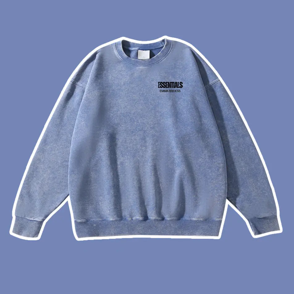 Vintage Essentials Hoodie 420g Cotton Sweatshirt