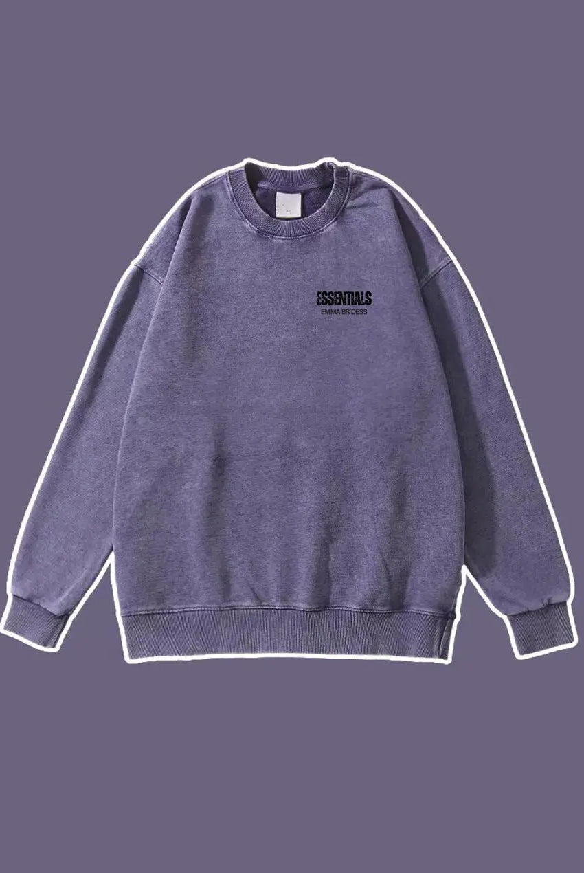 Vintage Essentials Hoodie 420g Cotton Sweatshirt