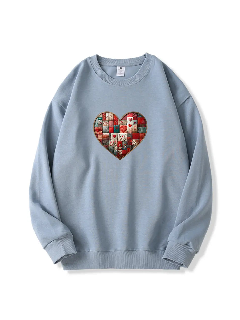 300g Valentine's Day Heart Love Cotton Sweatshirt Emma Bridess