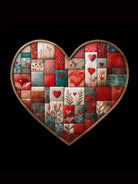 300g Valentine's Day Heart Love Cotton Sweatshirt Emma Bridess