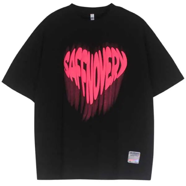 Women's Heart Graphic T-shirts - Emma Bridess
