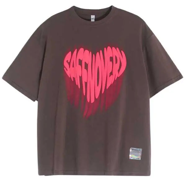 Women's Heart Graphic T-shirts - Emma Bridess