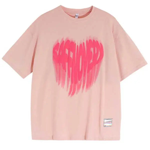 Women's Heart Graphic T-shirts - Emma Bridess