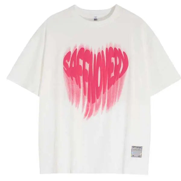Women's Heart Graphic T-shirts - Emma Bridess