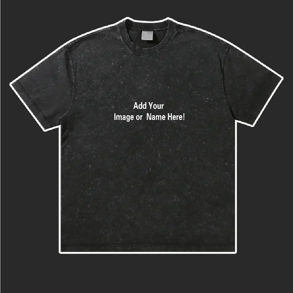 Custom Washed Vintage Cotton T-Shirt - Emma Bridess