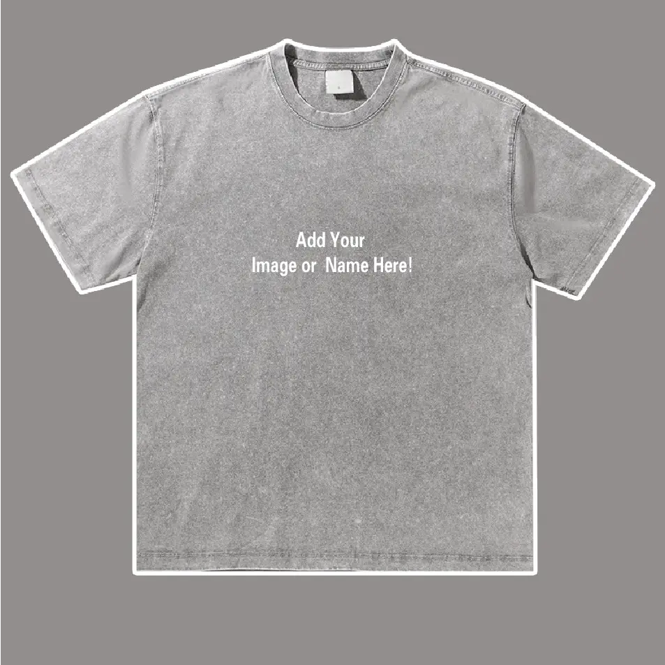 Custom Washed Vintage Cotton T-Shirt - Emma Bridess