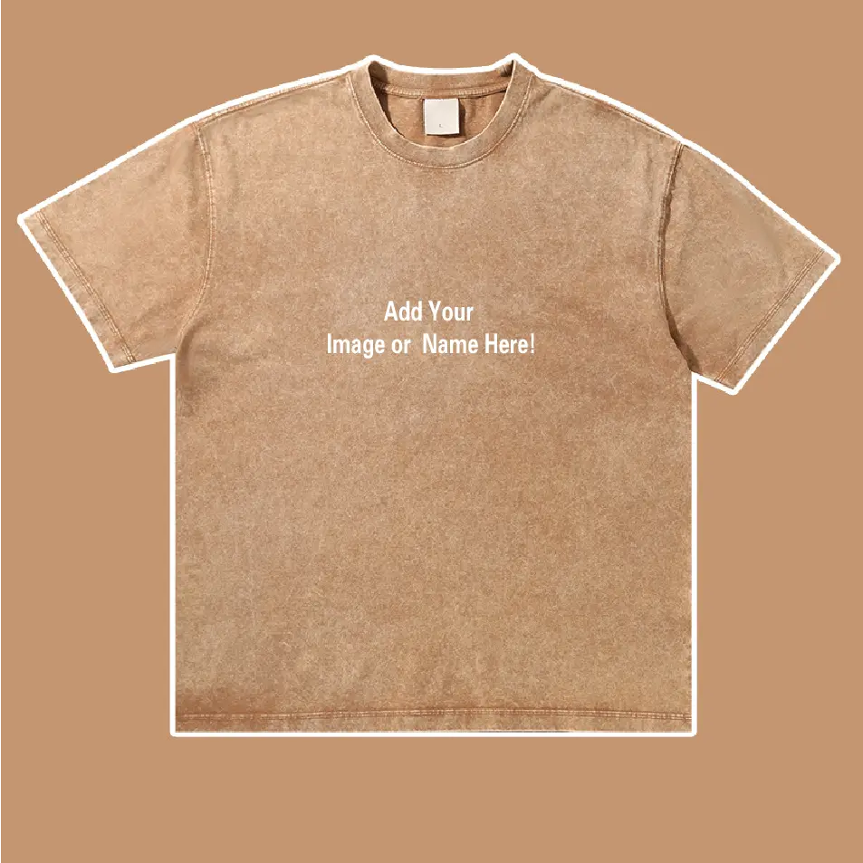 Custom Washed Vintage Cotton T-Shirt - Emma Bridess