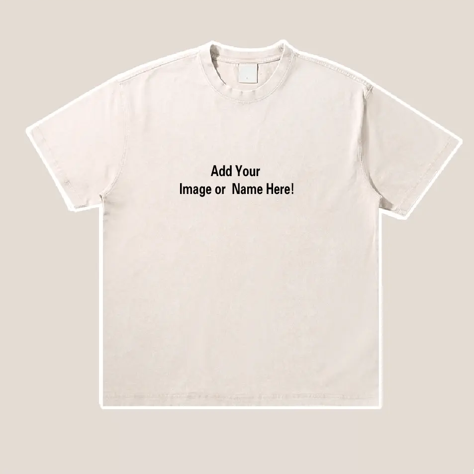 Custom Washed Vintage Cotton T-Shirt - Emma Bridess