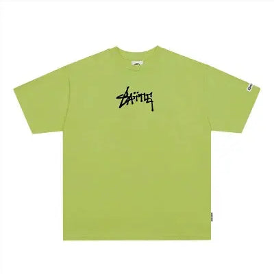 Gothic Letter Printed T-Shirt