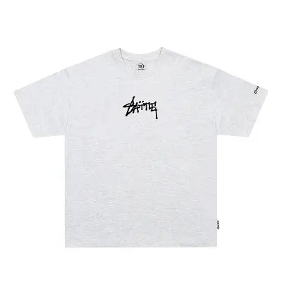 Gothic Letter Printed T-Shirt