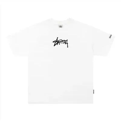 Gothic Letter Printed T-Shirt