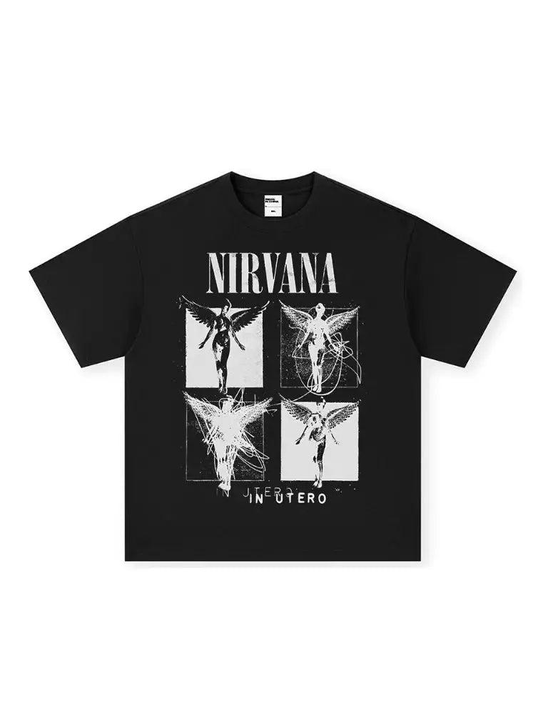 Vintage Angel Graphic Nirvana T-shirt