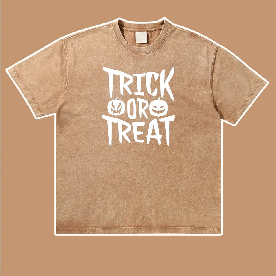 Trick Or Treat Halloween Custom T-shirt