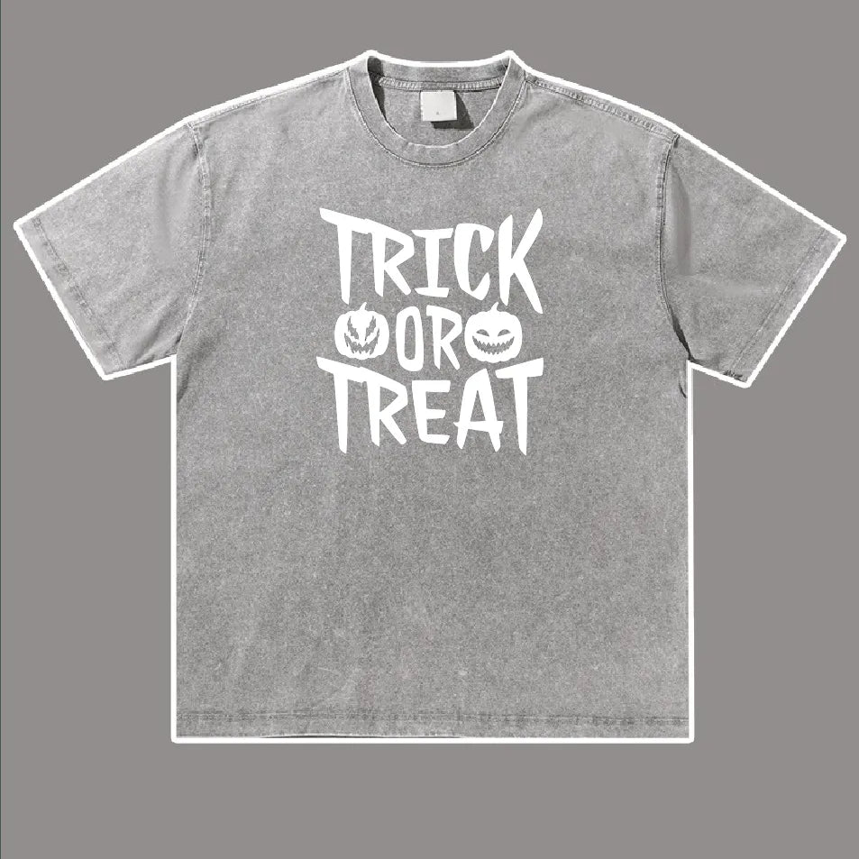 Trick Or Treat Halloween Custom T-shirt