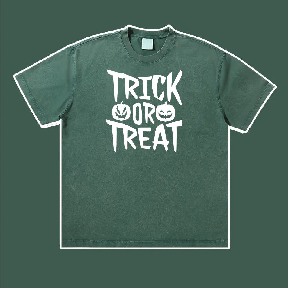 Trick Or Treat Halloween Custom T-shirt