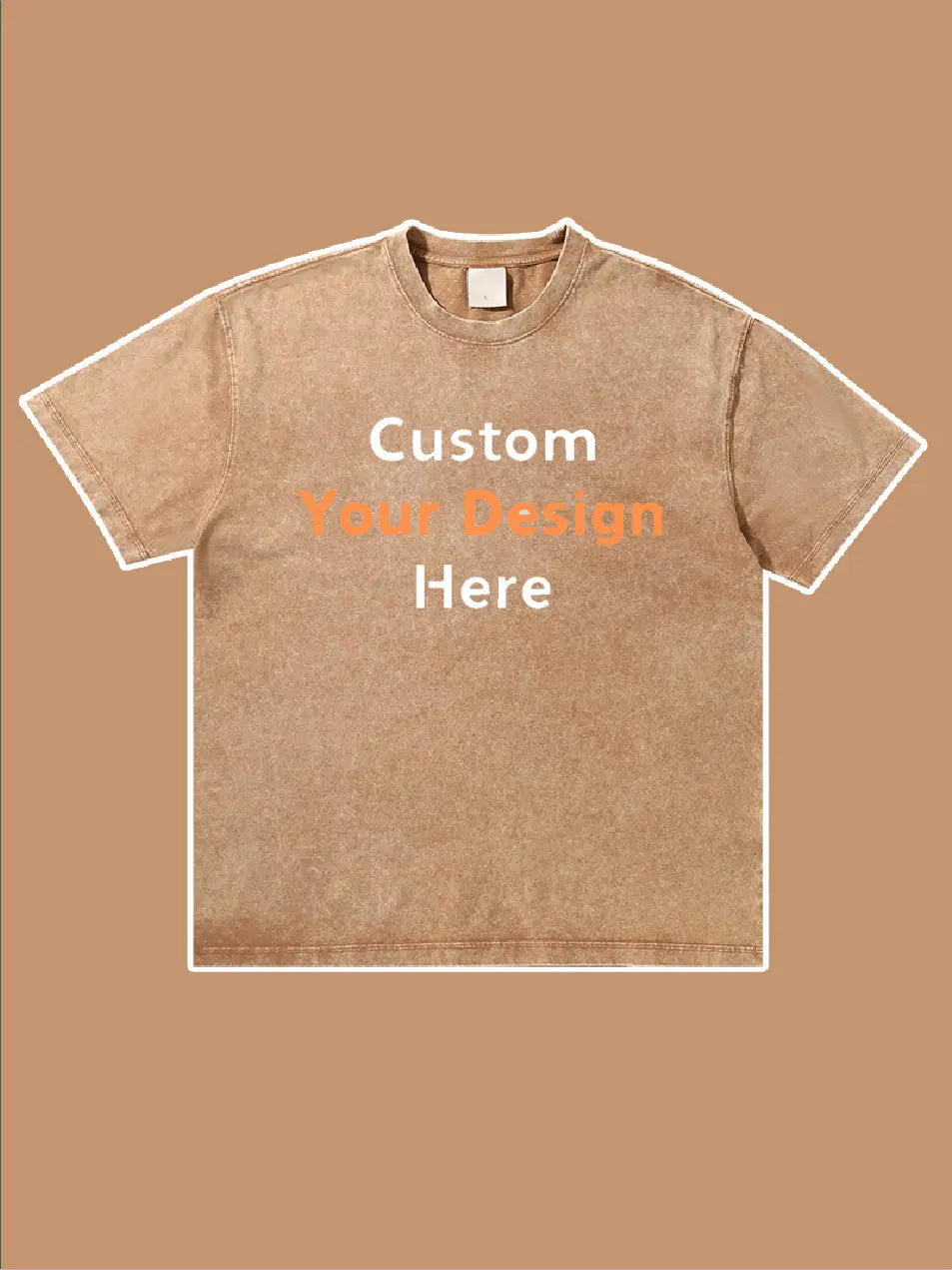 Custom Your Design Here Printed T-Shirt