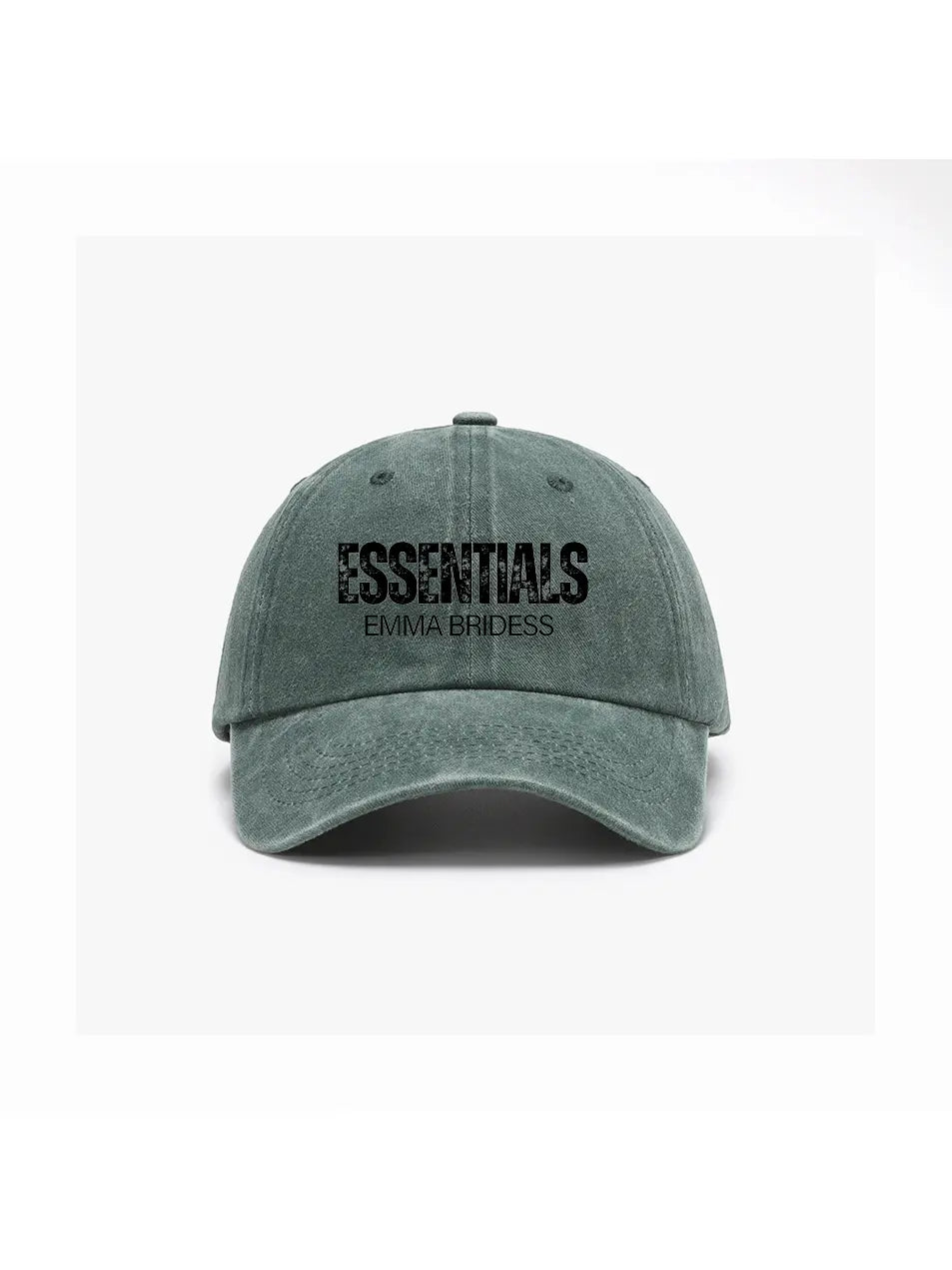 Washed Plain Essential Cap Baseball Cap Casual