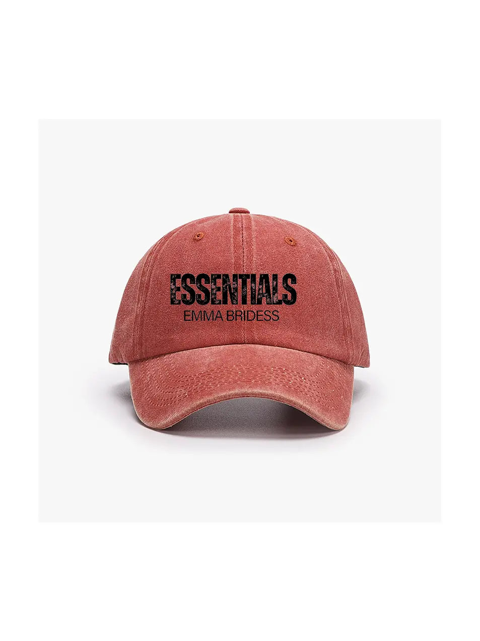 Washed Plain Essential Cap Baseball Cap Casual