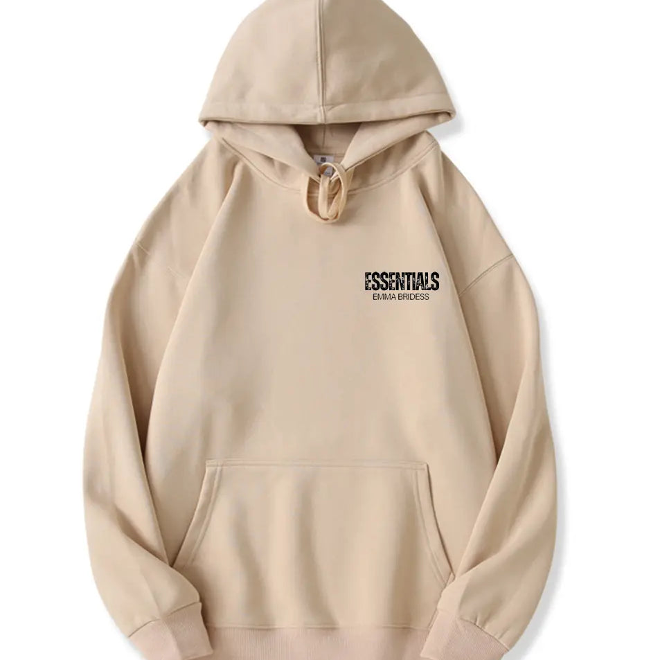 300g Cotton Hoodie Essential Letter Printed Hoodies