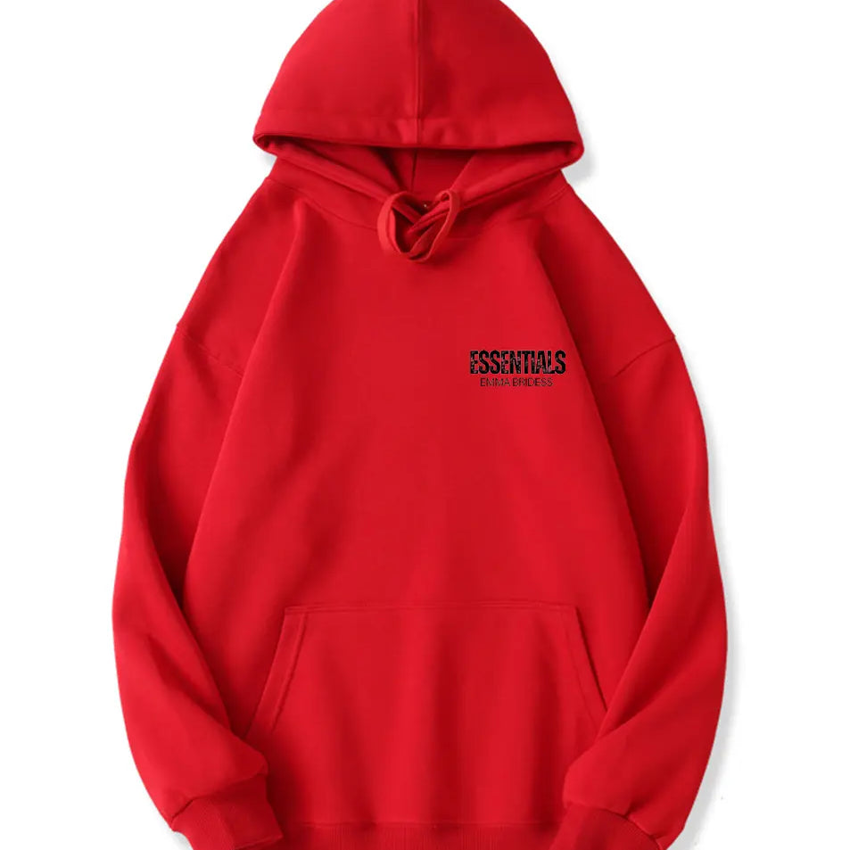 300g Cotton Hoodie Essential Letter Printed Hoodies