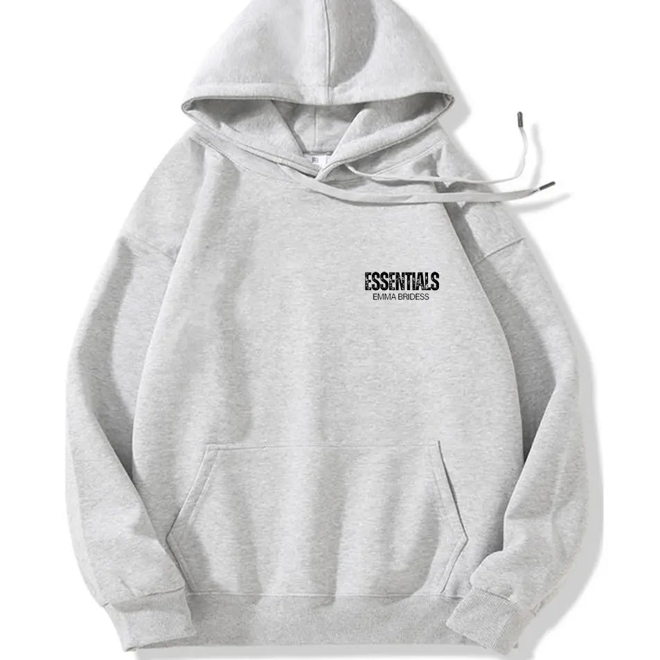 300g Cotton Hoodie Essential Letter Printed Hoodies