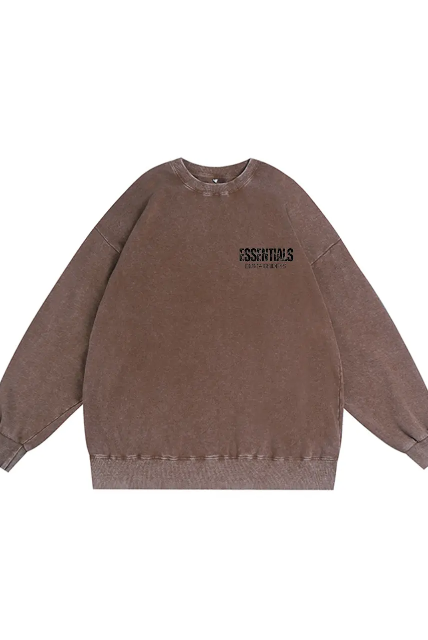 Vintage 230g Essential Cotton Sweatshirt