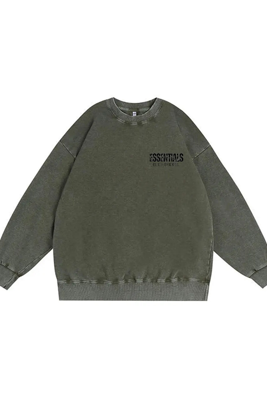 Vintage 230g Essential Cotton Sweatshirt