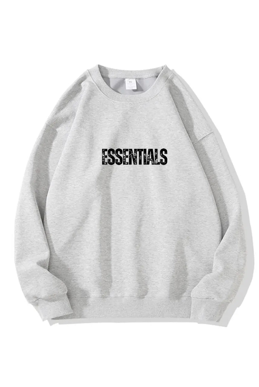 300g Cotton Sweatshirt Essential Letter Printed Sweatshirts
