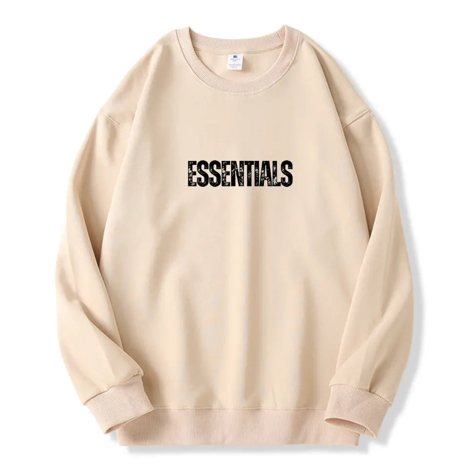 300g Cotton Sweatshirt Essential Letter Printed Sweatshirts