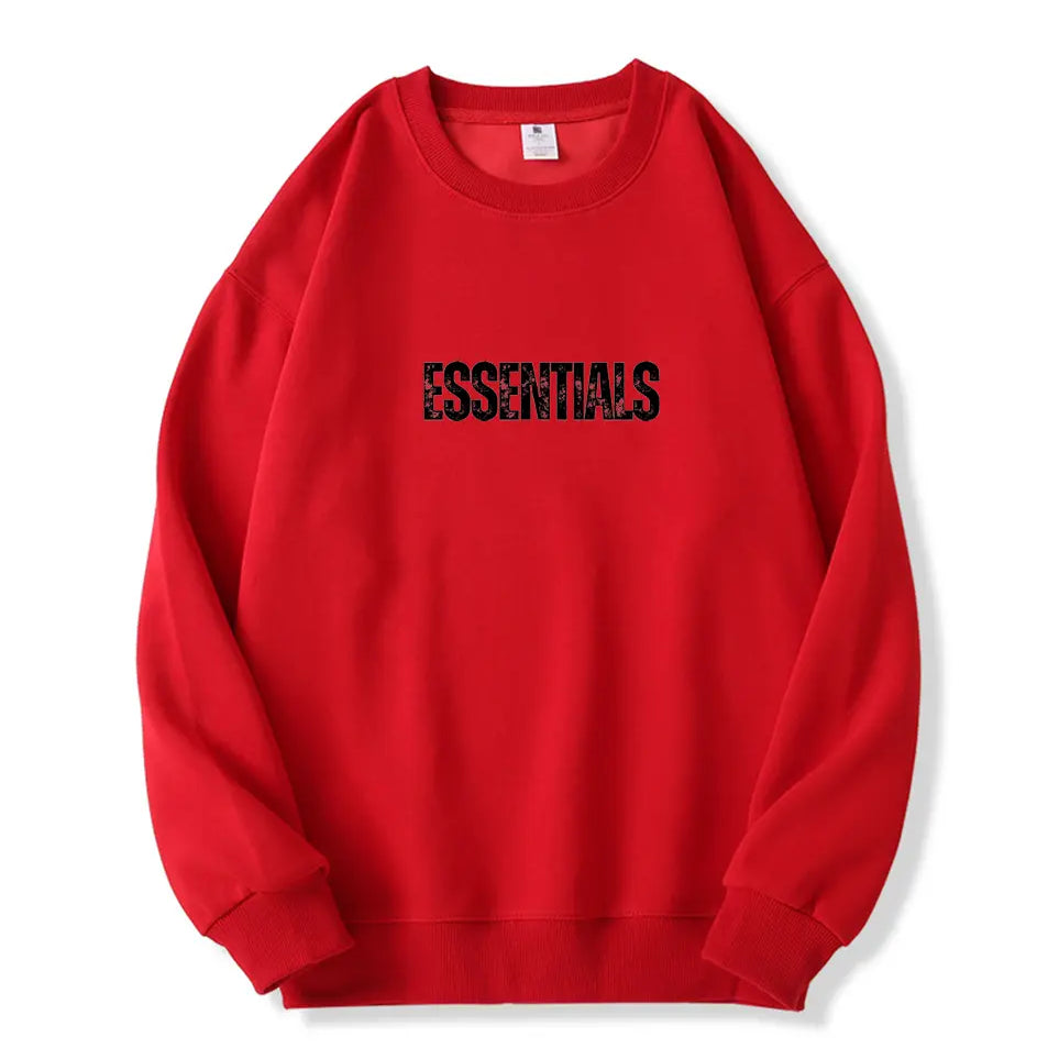 300g Cotton Sweatshirt Essential Letter Printed Sweatshirts