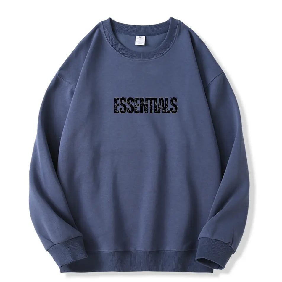 300g Cotton Sweatshirt Essential Letter Printed Sweatshirts