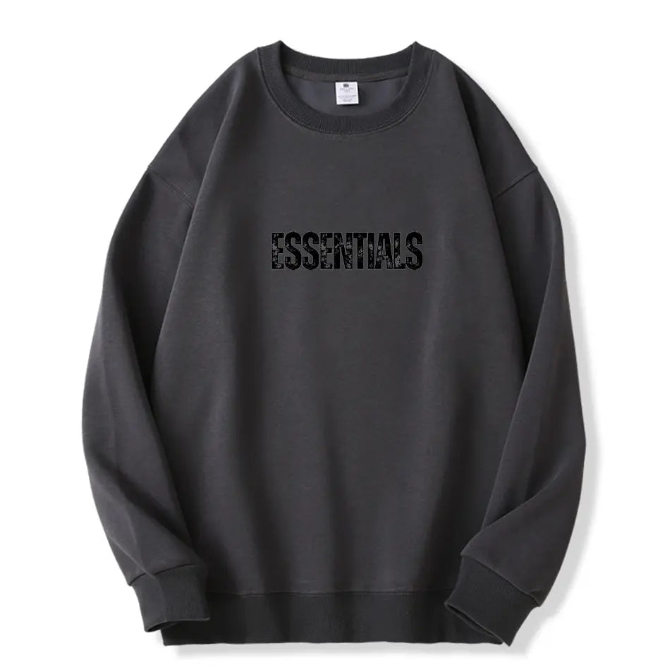 300g Cotton Sweatshirt Essential Letter Printed Sweatshirts