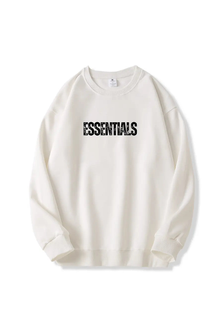 300g Cotton Sweatshirt Essential Letter Printed Sweatshirts