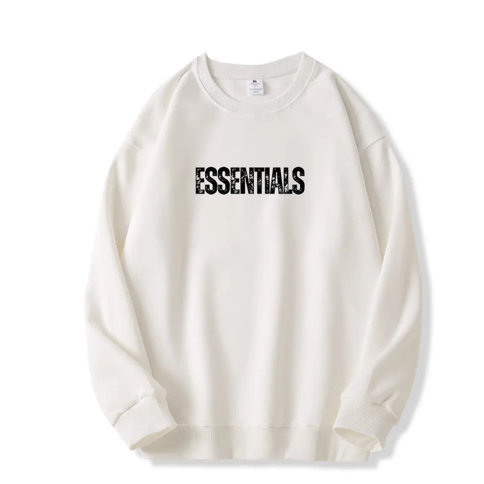 300g Cotton Sweatshirt Essential Letter Printed Sweatshirts
