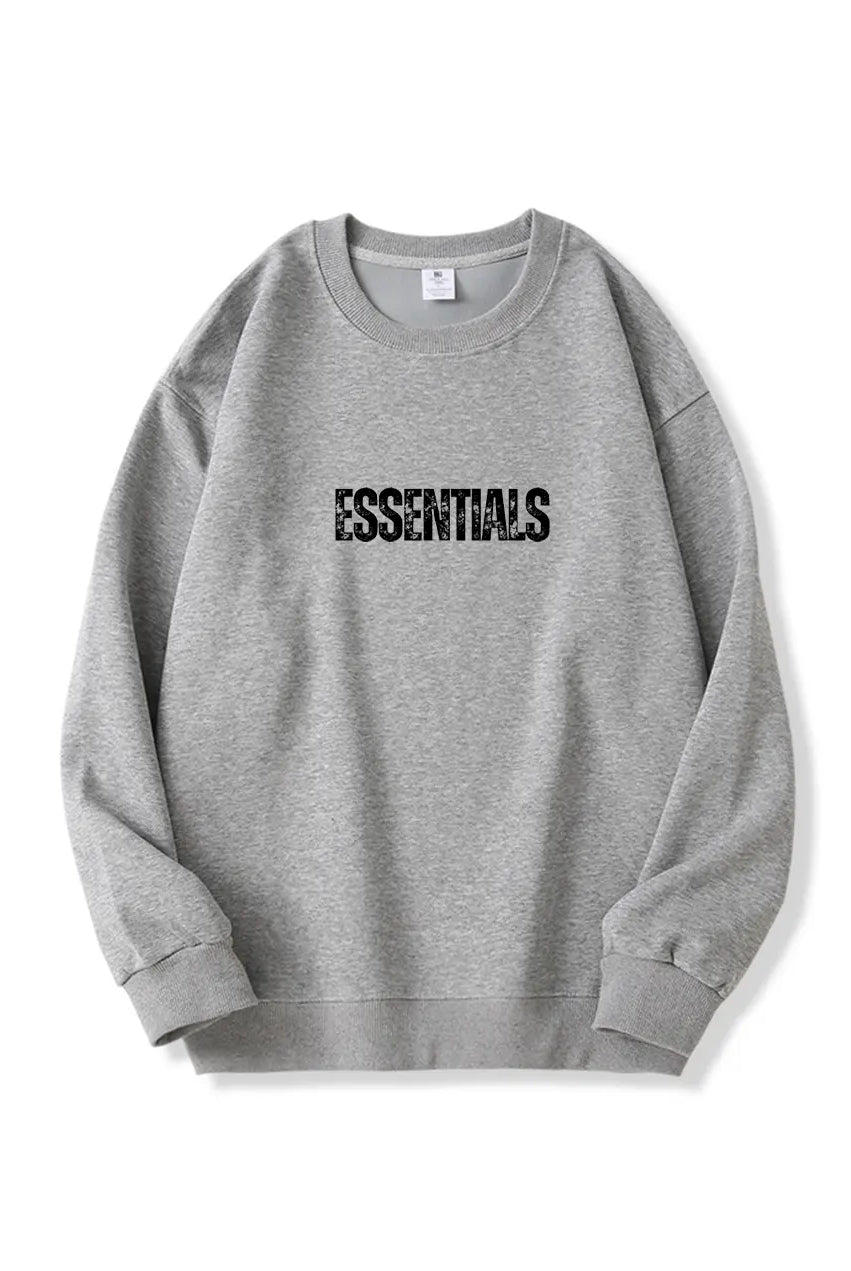 300g Cotton Sweatshirt Essential Letter Printed Sweatshirts