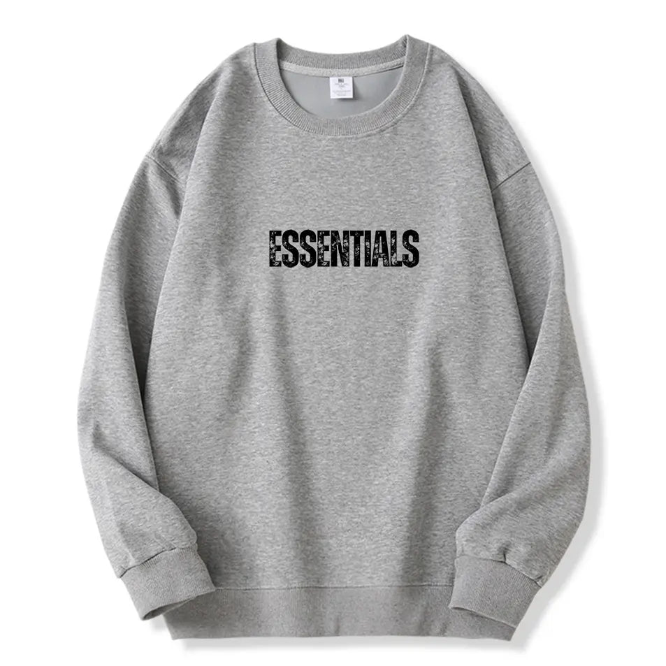 300g Cotton Sweatshirt Essential Letter Printed Sweatshirts