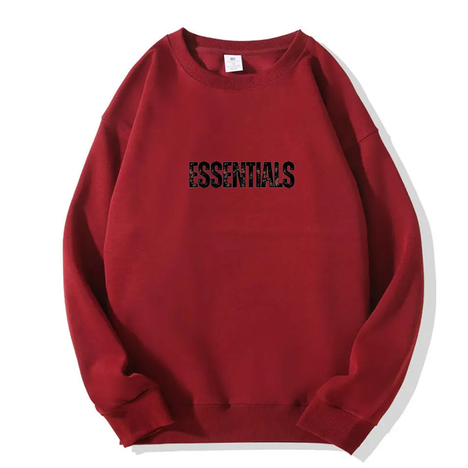 300g Cotton Sweatshirt Essential Letter Printed Sweatshirts