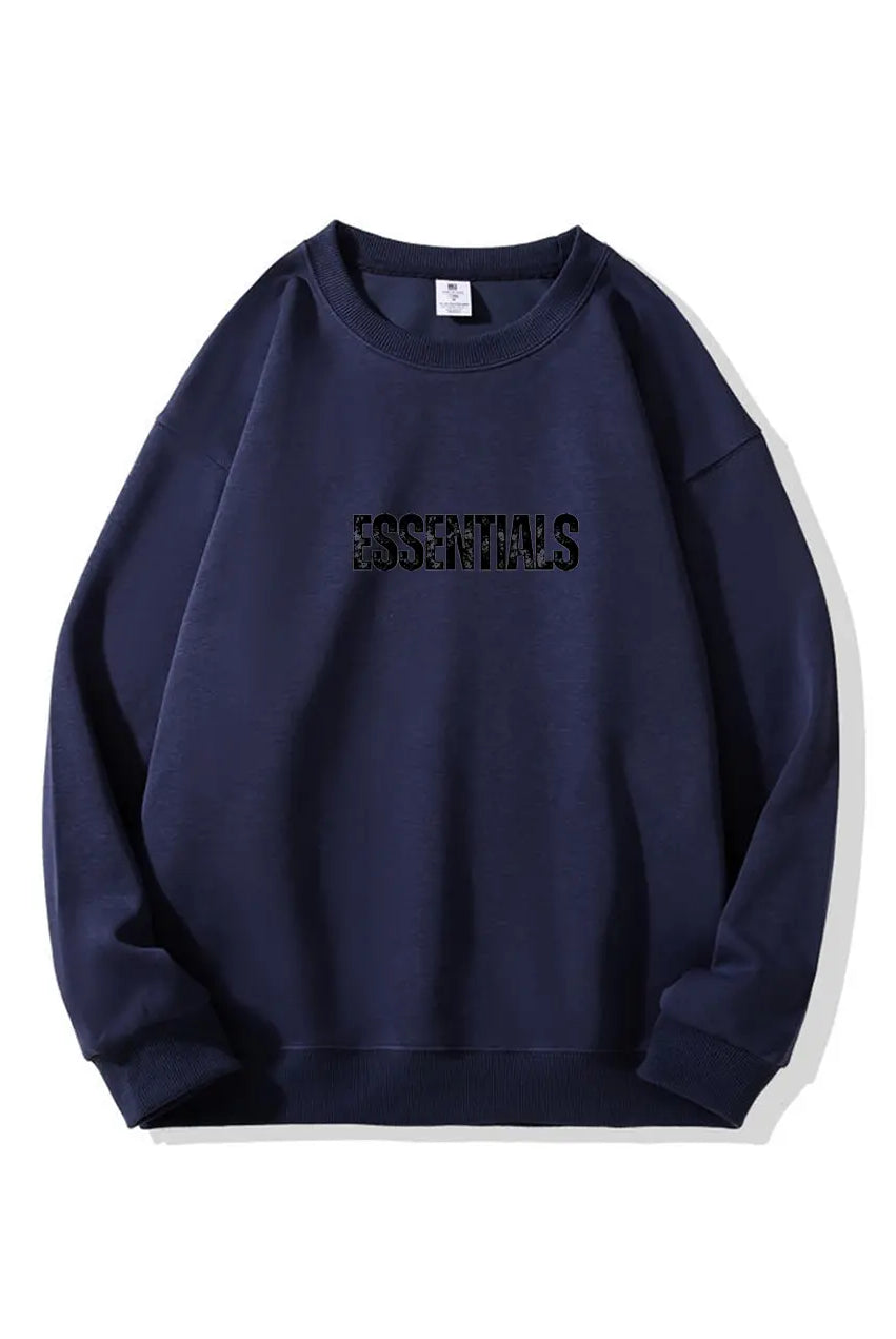 300g Cotton Sweatshirt Essential Letter Printed Sweatshirts