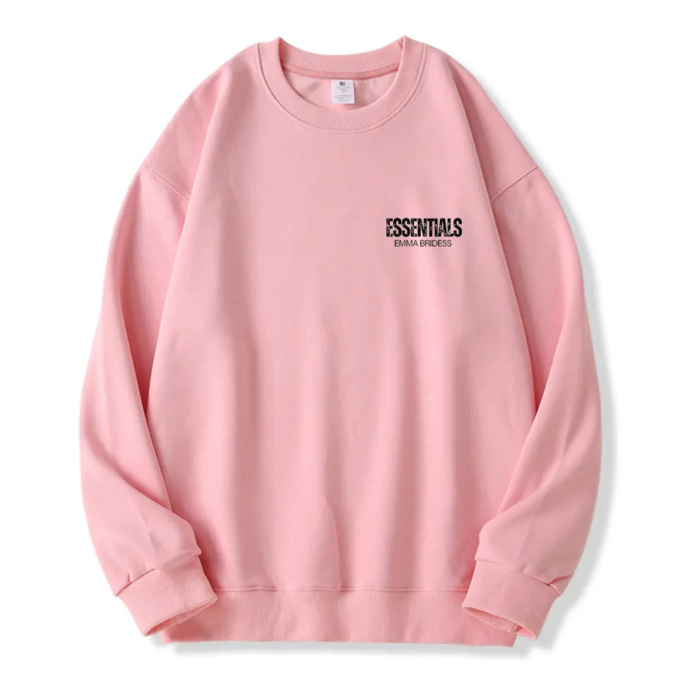 300g Cotton Sweatshirt Essential Letter Printed Sweatshirts