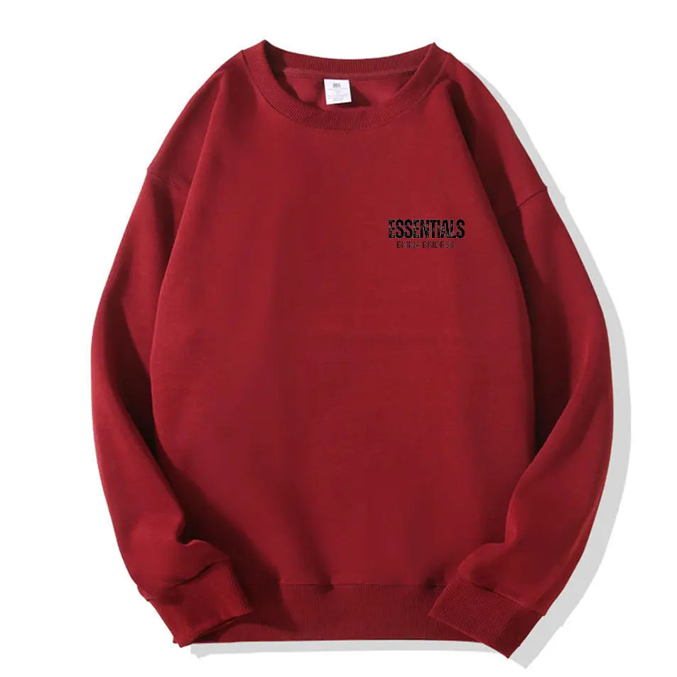 300g Cotton Sweatshirt Essential Letter Printed Sweatshirts
