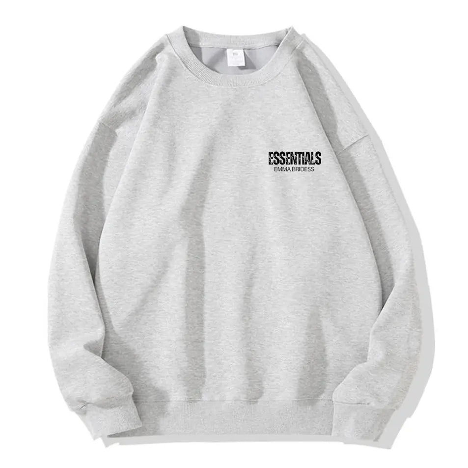 300g Cotton Sweatshirt Essential Letter Printed Sweatshirts