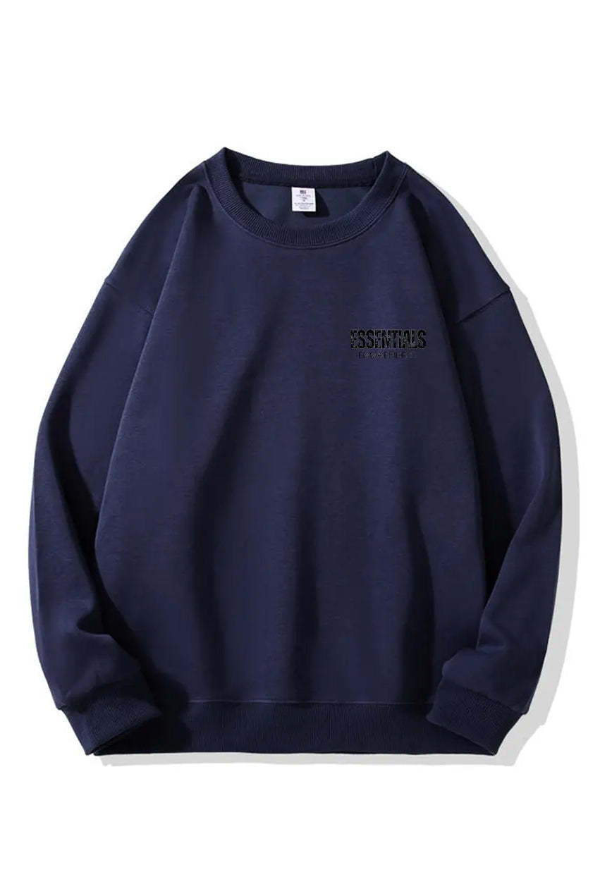 300g Cotton Sweatshirt Essential Letter Printed Sweatshirts