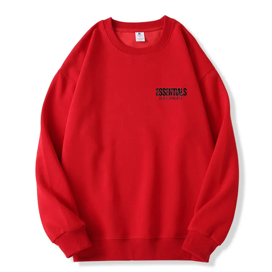 300g Cotton Sweatshirt Essential Letter Printed Sweatshirts