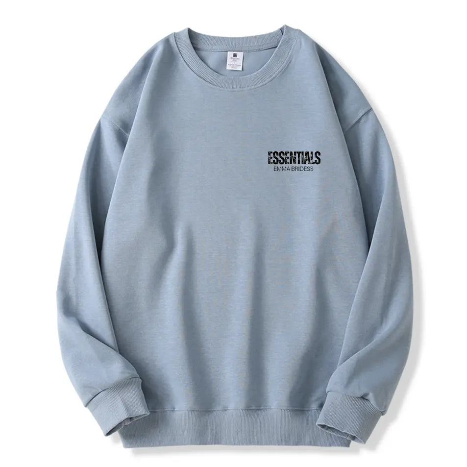 300g Cotton Sweatshirt Essential Letter Printed Sweatshirts
