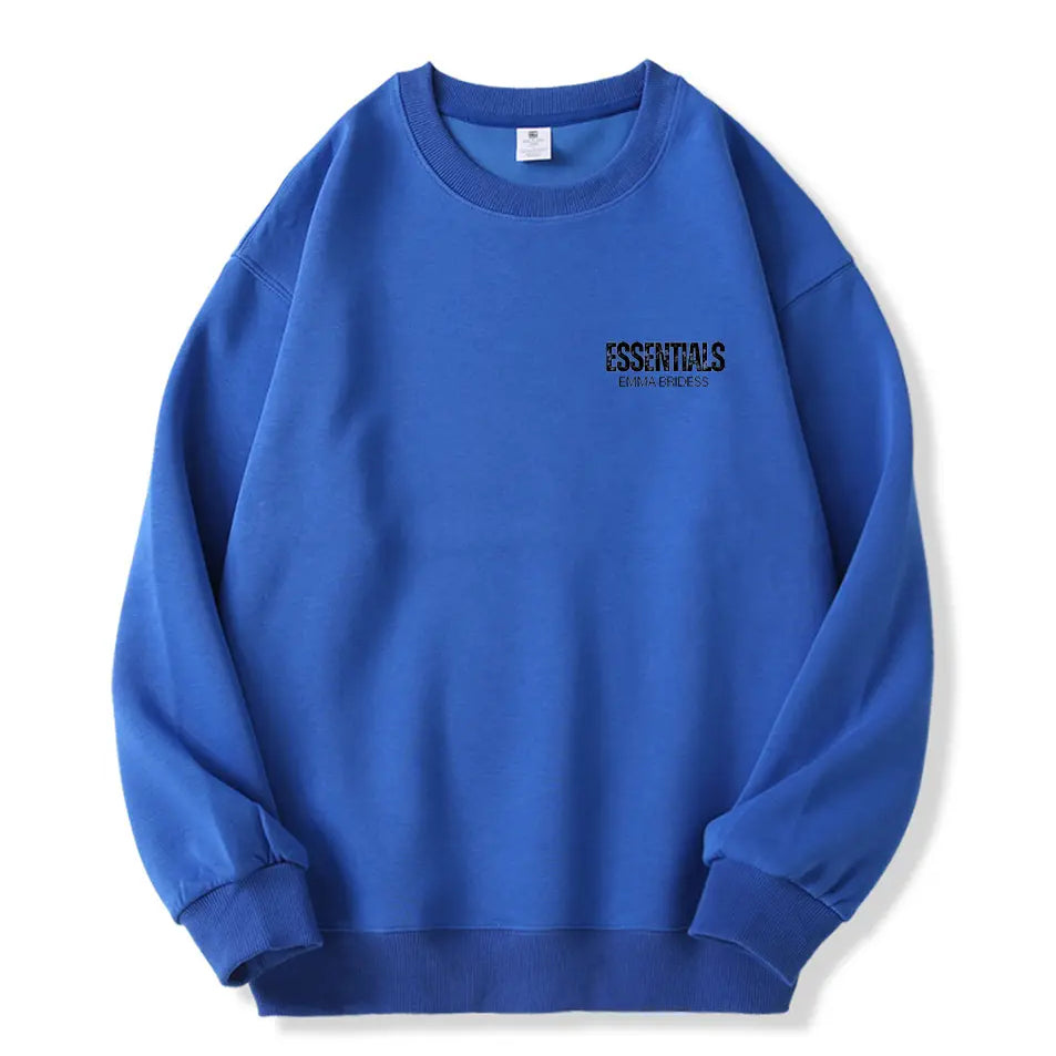 300g Cotton Sweatshirt Essential Letter Printed Sweatshirts