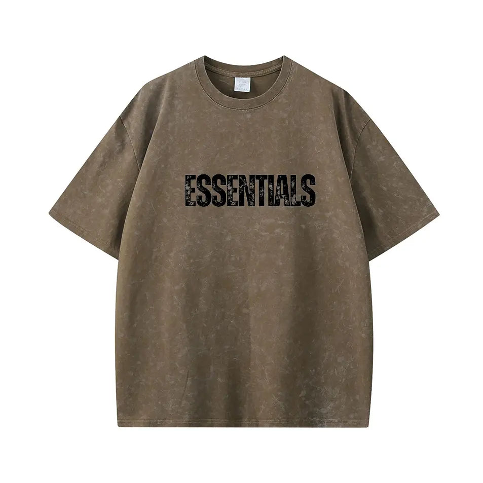 Wash Old Essential 230g Cotton T-shirt